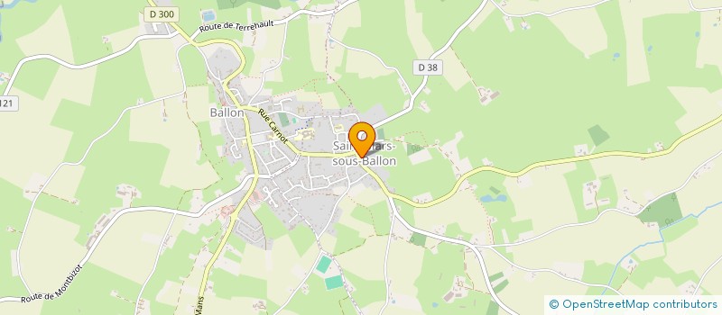 localisation de l'entreprise MONSIEUR PATRICE COCHIN  BALLON-SAINT MARS