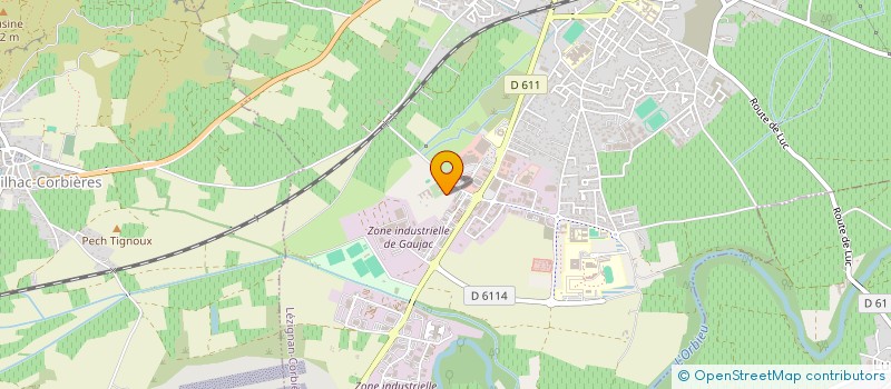 localisation de l'entreprise MONSIEUR PATRICE COLL  LEZIGNAN-CORBIERES