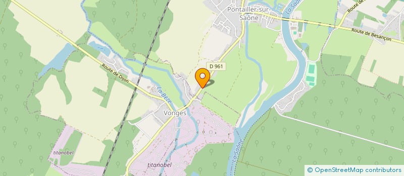 localisation de l'entreprise MONSIEUR PATRICE COLLADO à PONTAILLER-SUR-SAONE
