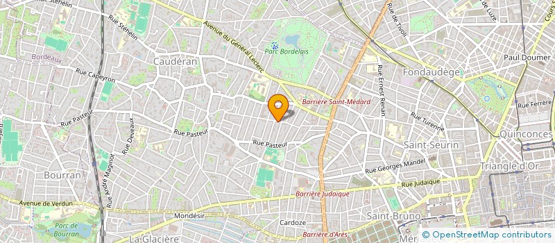 localisation de l'entreprise MONSIEUR PATRICE COLLET à BORDEAUX