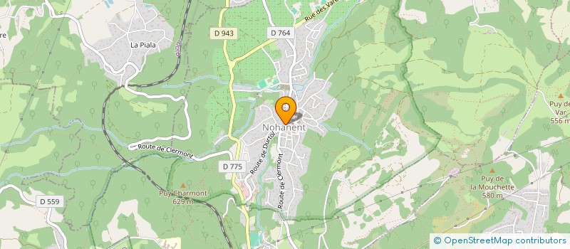 localisation de l'entreprise MONSIEUR PATRICE COLLET  NOHANENT