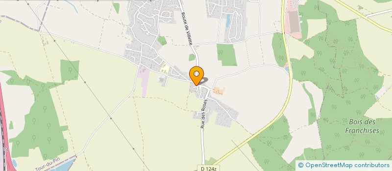 localisation de l'entreprise MONSIEUR PATRICE COLLINETTE  VILLETTE-D'ANTHON