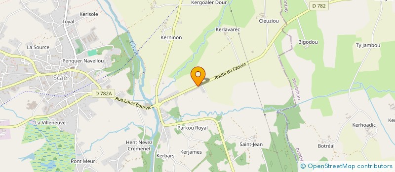 localisation de l'entreprise MONSIEUR PATRICE CONQ  SCAER