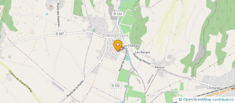 localisation de l'entreprise MONSIEUR PATRICE CONSTANT  CHATILLON-SAINT-JEAN