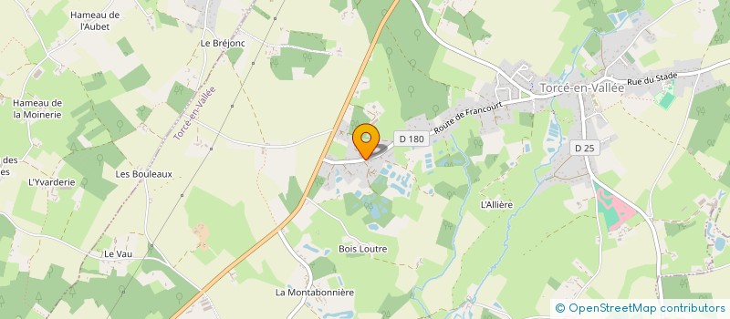 localisation de l'entreprise MONSIEUR PATRICE CORBION à TORCE-EN-VALLEE