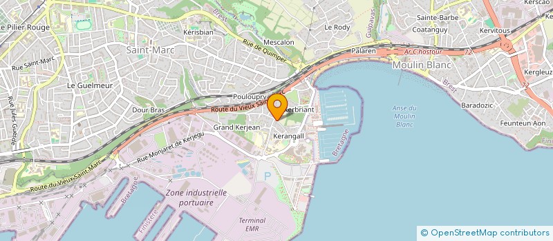 localisation de l'entreprise MONSIEUR PATRICE CORFA à BREST