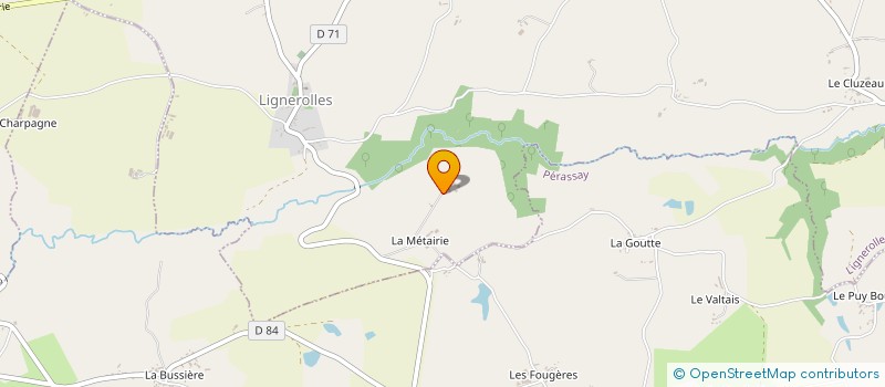 localisation de l'entreprise MONSIEUR PATRICE CORNETTE à LIGNEROLLES