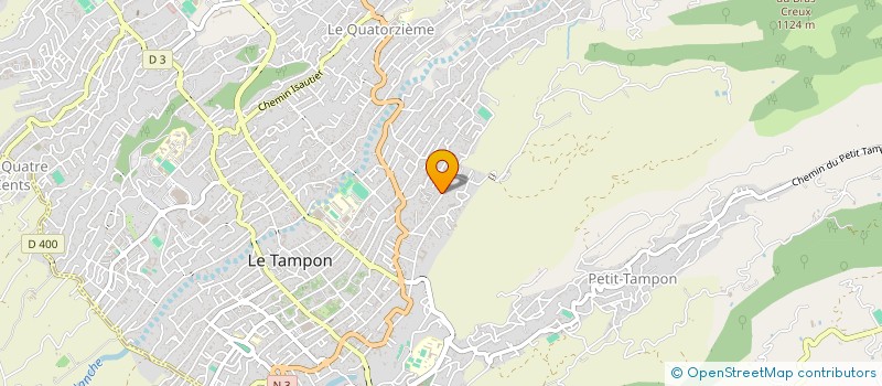 localisation de l'entreprise MONSIEUR PATRICE CORRE  LE TAMPON