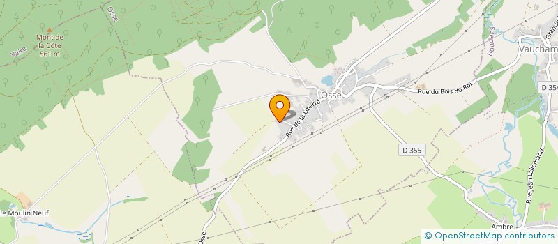 localisation de l'entreprise MONSIEUR PATRICE COUDERT  OSSE