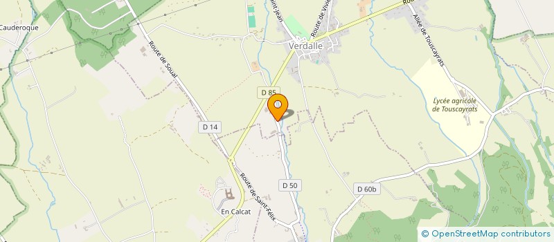 localisation de l'entreprise MONSIEUR PATRICE COUGOT  SAINT-AVIT