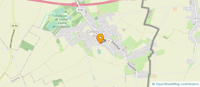 localisation de l'entreprise MONSIEUR PATRICE COULON à CAMPHIN-EN-PEVELE