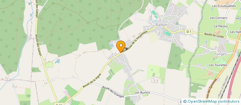 localisation de l'entreprise MONSIEUR PATRICE COUPRY à SAINT-CENERI-LE-GEREI