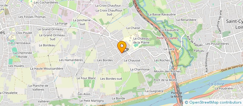 localisation de l'entreprise MONSIEUR PATRICE COURT FORTUNE  FONDETTES