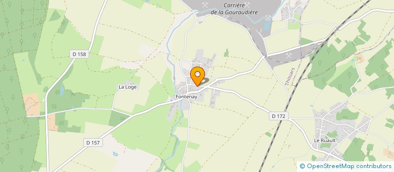 localisation de l'entreprise MONSIEUR PATRICE COUTELEAU  PLAINE-ET-VALLEES