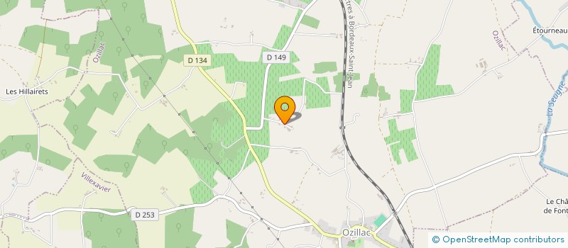 localisation de l'entreprise MONSIEUR PATRICE CRAMPE  OZILLAC