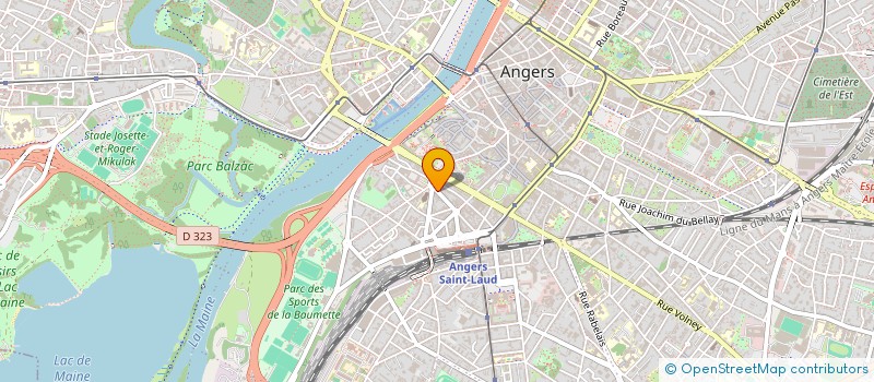 localisation de l'entreprise MONSIEUR PATRICE CREMERS à ANGERS