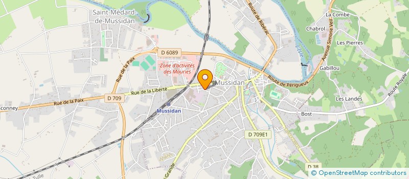 localisation de l'entreprise MONSIEUR PATRICE CUMENAL  BEAURONNE