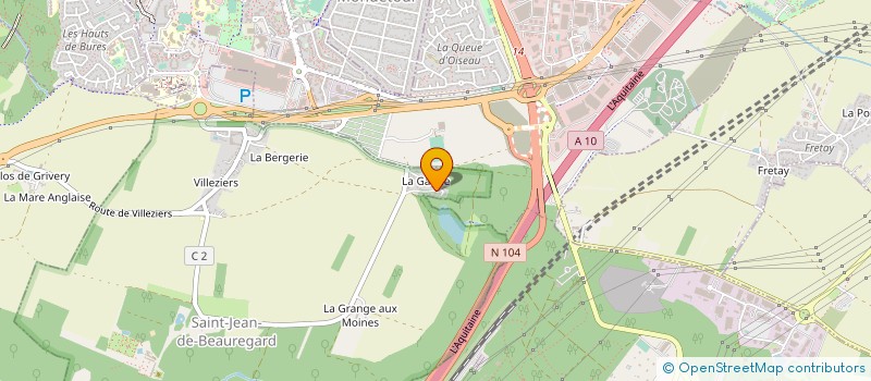 localisation de l'entreprise MONSIEUR PATRICE DA AGUEDA  SAINT-JEAN-DE-BEAUREGARD