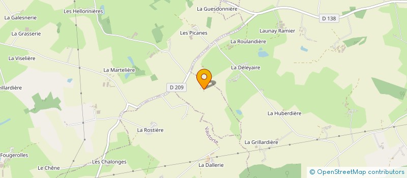 localisation de l'entreprise MONSIEUR PATRICE DABO  SAINT-PIERRE-DES-LANDES