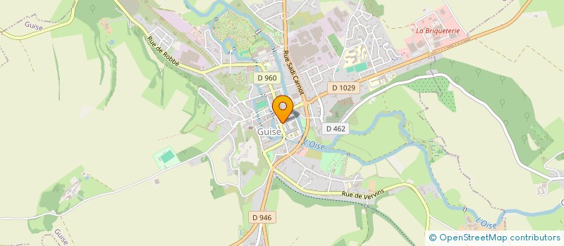 localisation de l'entreprise MONSIEUR PATRICE DAGNICOURT à GUISE