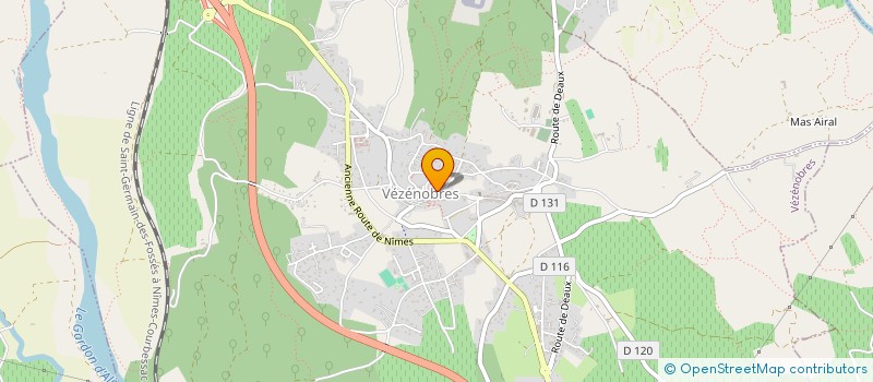 localisation de l'entreprise MONSIEUR PATRICE DALLE  VEZENOBRES