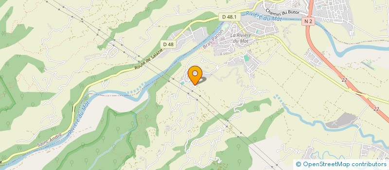 localisation de l'entreprise MONSIEUR PATRICE DALLEAU  BRAS-PANON