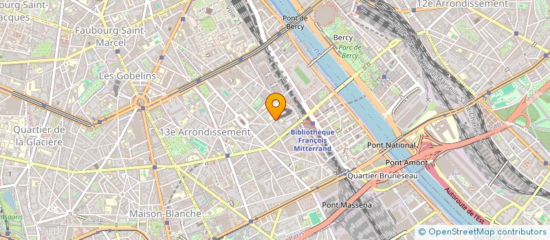 localisation de l'entreprise MONSIEUR PATRICE DALMAGNE  PARIS