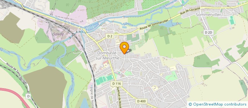 localisation de l'entreprise MONSIEUR PATRICE DALMAR  DOMBASLE-SUR-MEURTHE