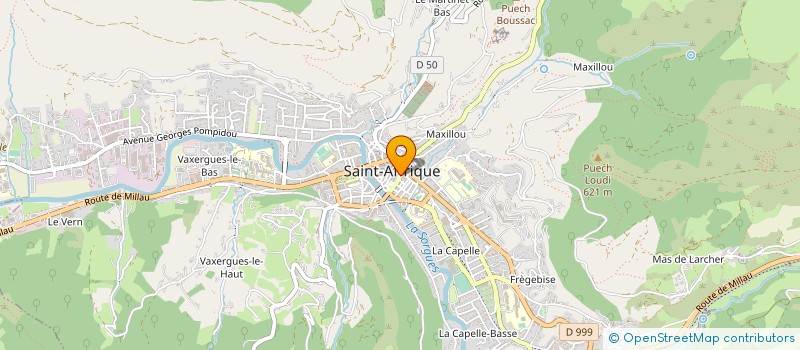 localisation de l'entreprise MONSIEUR PATRICE DAMOISEAU  SAINT-AFFRIQUE