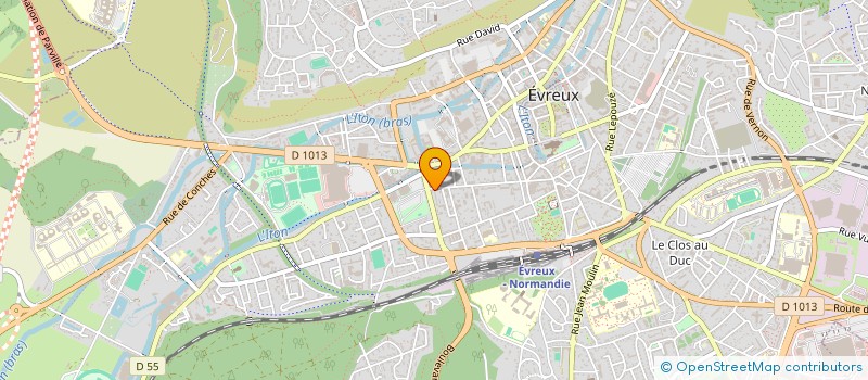localisation de l'entreprise MONSIEUR PATRICE DAMOISEAU à EVREUX