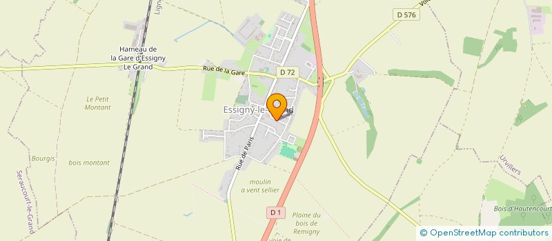 localisation de l'entreprise MONSIEUR PATRICE DANJOU à ESSIGNY-LE-GRAND