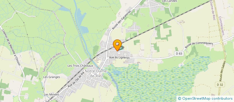 localisation de l'entreprise MONSIEUR PATRICE DARDIS à NOTRE-DAME-DE-RIEZ