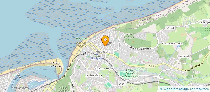 localisation de l'entreprise MONSIEUR PATRICE DARY  HOULGATE