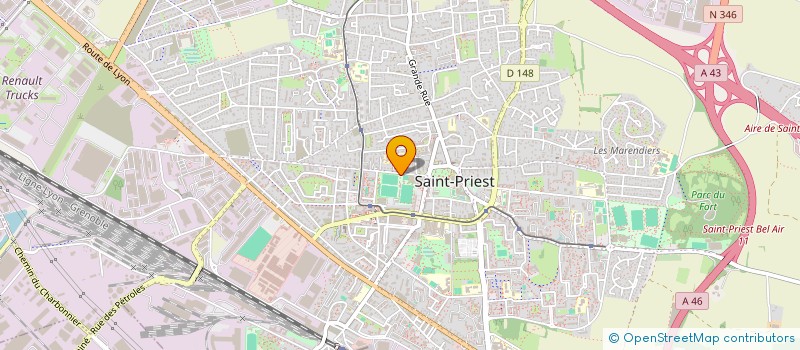 localisation de l'entreprise MONSIEUR PATRICE DASSONNEVILLE  VILLEURBANNE