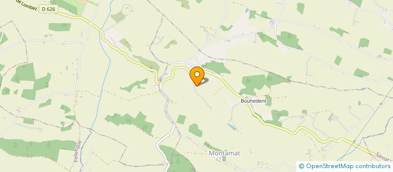 localisation de l'entreprise MONSIEUR PATRICE DAT  LOMBEZ