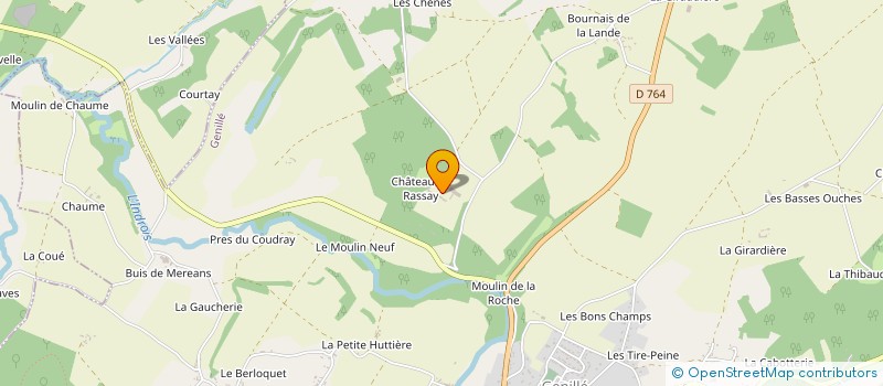 localisation de l'entreprise MONSIEUR PATRICE DE METZ  GENILLE