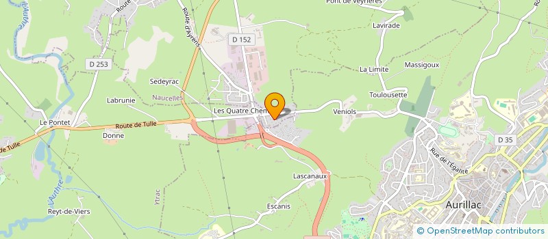 localisation de l'entreprise MONSIEUR PATRICE DE RIVERIEULX DE VARAX à MARMANHAC
