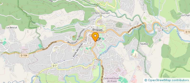localisation de l'entreprise MONSIEUR PATRICE DE SCHUYTENER à PRIVAS