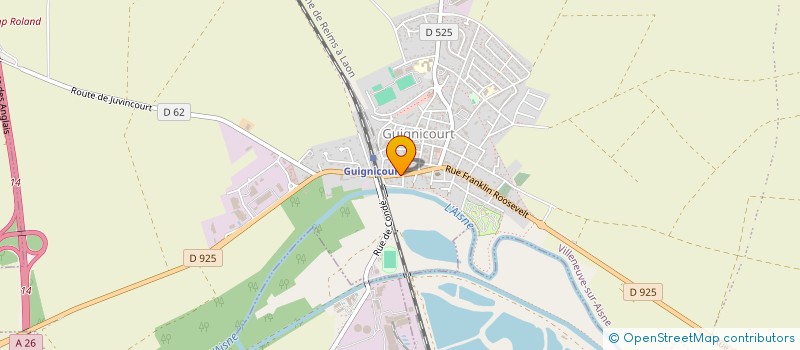 localisation de l'entreprise MONSIEUR PATRICE DE SEIXAS à VILLENEUVE-SUR-AISNE