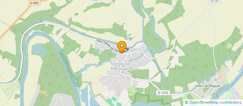 localisation de l'entreprise MONSIEUR PATRICE DECOTTE à CONGIS-SUR-THEROUANNE