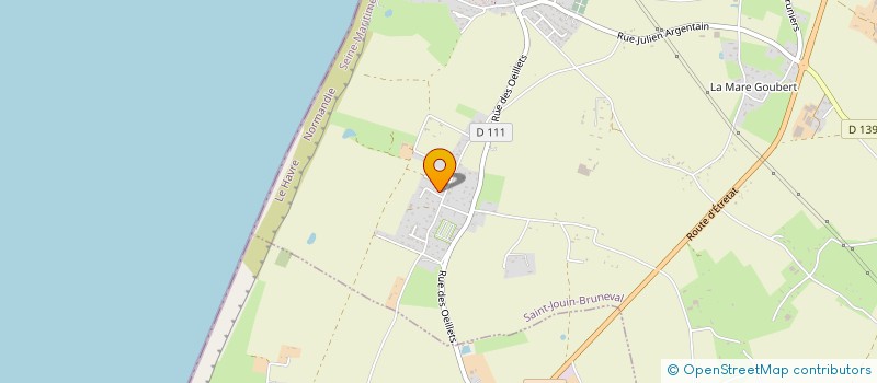 localisation de l'entreprise MONSIEUR PATRICE DEGUELTE  SAINT-JOUIN-BRUNEVAL