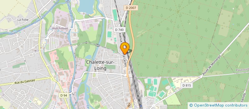 localisation de l'entreprise MONSIEUR PATRICE DELACOUR à CHALETTE-SUR-LOING
