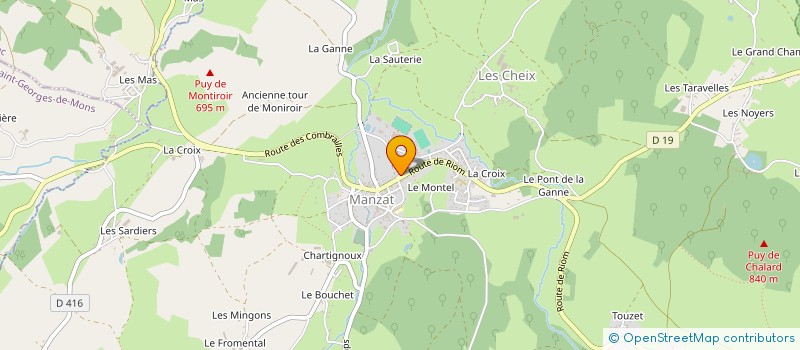 localisation de l'entreprise MONSIEUR PATRICE DELAFOULHOUZE à CHARBONNIERES-LES-VARENNES