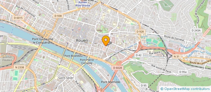 localisation de l'entreprise MONSIEUR PATRICE DELAUNAY à ROUEN