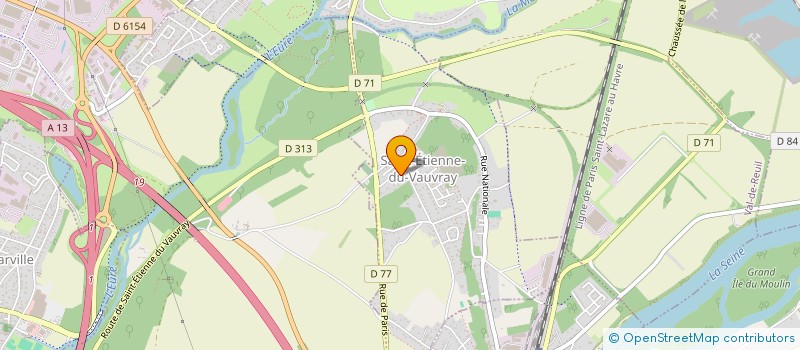 localisation de l'entreprise MONSIEUR PATRICE DELAUNAY  SAINT-ETIENNE-DU-VAUVRAY