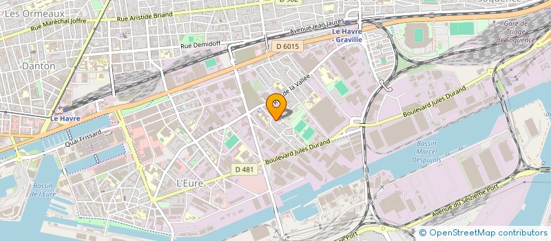 localisation de l'entreprise MONSIEUR PATRICE DELAUNE à LE HAVRE