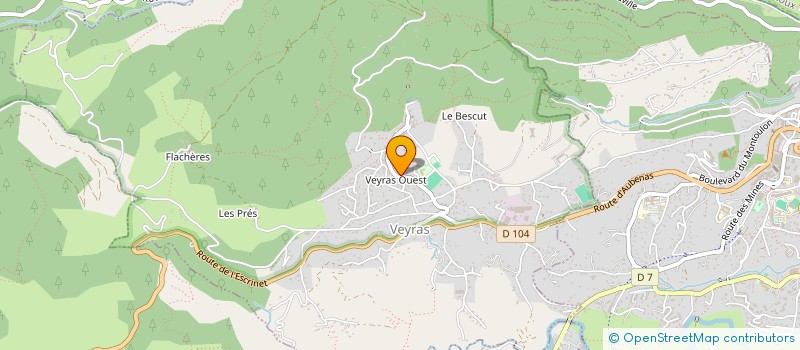 localisation de l'entreprise MONSIEUR PATRICE DELAYE à VEYRAS