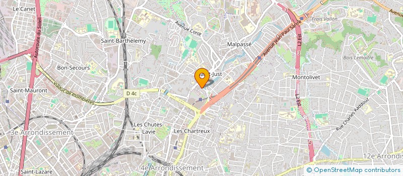 localisation de l'entreprise MONSIEUR PATRICE DELENE à MARSEILLE