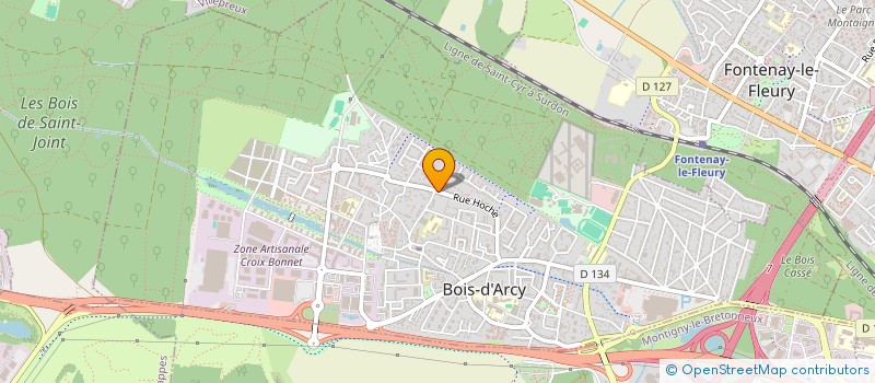 localisation de l'entreprise MONSIEUR PATRICE DELETTRE à BOIS-D'ARCY