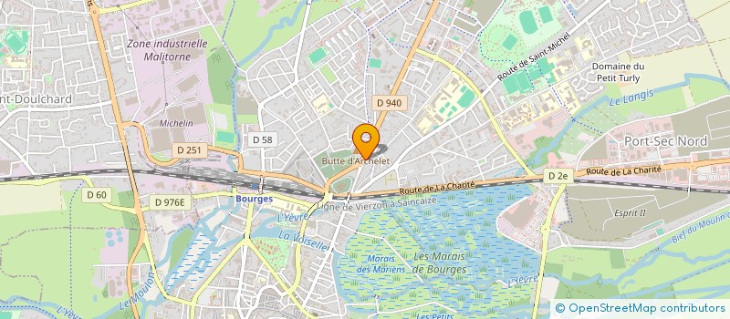 localisation de l'entreprise MONSIEUR PATRICE DELGADO  BOURGES